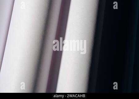 Abstract smooth lines dark background Stock Photo
