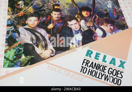 1984 Frankie Goes to Hollywood Relax 12 Inch Single Original