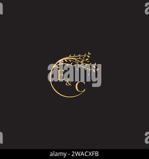 EC nature tree concept in high quality professional design that will print well across any print media Stock Vector