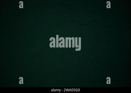 Dark green velvet. Textured green paper background texture. Banner design Stock Photo
