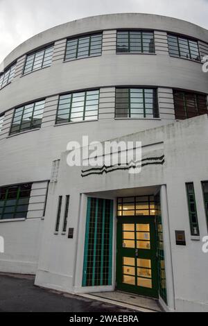 former Daimler Car Hire Garage, art deco masterpiece, Herbrand Street London WC1, England, UK Stock Photo