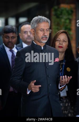 Kathmandu Nepal 04th Jan 2024 On January 4 2024 In Kathmandu   Kathmandu Nepal 04th Jan 2024 On January 4 2024 In Kathmandu Nepal Indian External Affairs Minister S Jaishankar Stepped Out Of Tribhuvan International Airport During His Arrival S Jaishankar Arrived In Kathmandu On A Two Day Visit To Co Chair With His Nepalese Counterpart The Seventh Nepal India Joint Commission Meeting During Which They Will Review The Overall State Of Bilateral Ties Photo By Abhishek Maharjansipa Usa Credit Sipa Usaalamy Live News 2waf4cb 