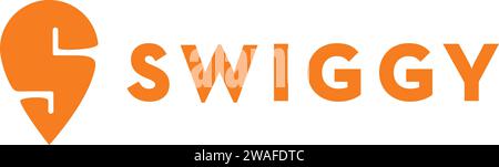 Swiggy logo Vector | Food chain online service Stock Vector