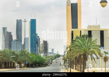 Modern buildings in the city of Riyadh, Saudi Arabia Stock Photo