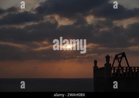 A nice sunset Stock Photo