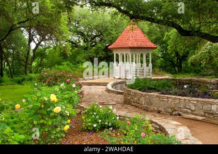 Bickler Cupola, Zilker Botanical Garden, Austin, Texas Stock Photo