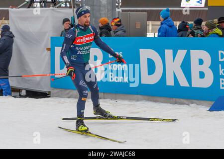 Oberhof, Deutschland. 04th Jan, 2024. Patrick Braunhofer (ITA, Italien), 04.01.2024, Oberhof (Deutschland), IBU World Cup Biathlon Oberhof 2024 Credit: dpa/Alamy Live News Stock Photo