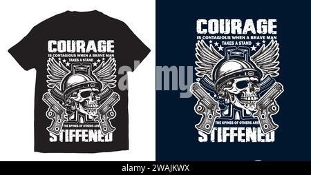 Veteran t shirt design Military t shirt design USA soldier t shirt design USA Eagle vector t shirt Stock Vector