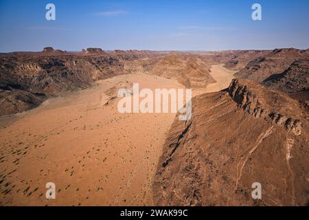 Al Ula, Arabie Saoudite. 05th Jan, 2024. Landscape during the Prologue of the Dakar 2024 on January 5, 2024 in Al-Ula, Saudi Arabia - Photo Eric Vargiolu/DPPI Credit: DPPI Media/Alamy Live News Stock Photo