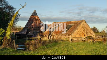 Preston Mill, East Lothian, near Haddington Stock Photo