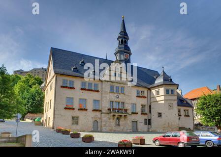 Old Town Hall, Blankenburg, Harz, Saxony-Anhalt, Germany, Europe Stock Photo