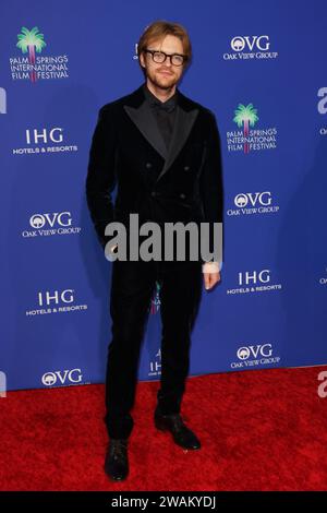 Finneas O'Connell attends the 35th Annual Palm Springs International Film Awards at Palm Springs Convention Center on January 04, 2024 in Palm Springs, California. Photo: CraSH/imageSPACE Credit: Imagespace/Alamy Live News Stock Photo