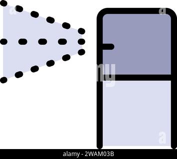 puff smell color icon vector illustration Stock Vector Image & Art - Alamy