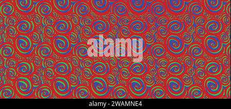 PSYCHEDELIC VECTOR ABSTRACT BACKGROUND Stock Vector