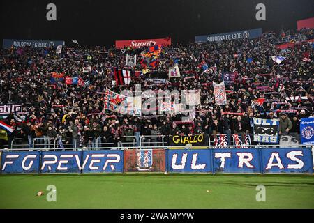 Bologna, Italy. 05th Jan, 2024. Bologna Fc Fc supporters during Bologna FC vs Genoa CFC, Italian soccer Serie A match in Bologna, Italy, January 05 2024 Credit: Independent Photo Agency/Alamy Live News Stock Photo