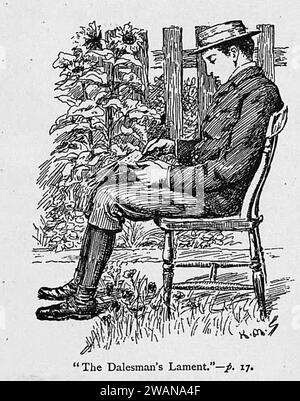 Illustrations by K. M. Skeaping for the Holiday Prize by E. D. Adams-pg-017-The Dalesman's Lament Stock Photo