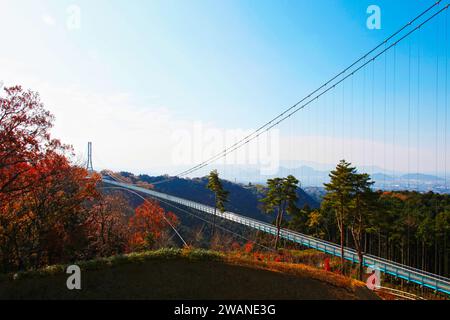 Mishima Sky Walk in Shizuoka Prefecture, Japan Stock Photo