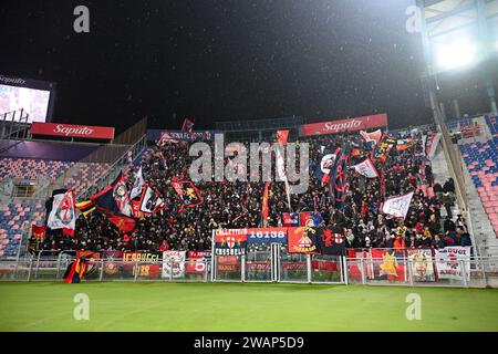 Bologna, Italy. 05th Jan, 2024. Genoa Cfc supporters during Bologna FC vs Genoa CFC, Italian soccer Serie A match in Bologna, Italy, January 05 2024 Credit: Independent Photo Agency/Alamy Live News Stock Photo
