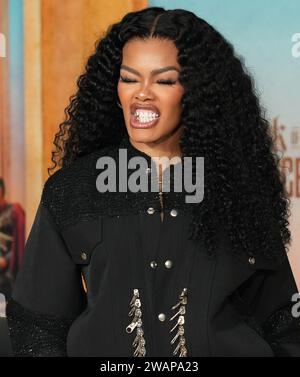 Teyana Taylor Arrives At The Premiere Of "The Book Of Clarence" On ...