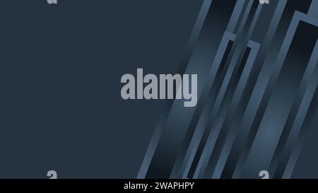 A futuristic digital abstract background with colorful glowing neural connectors analyzes big data. Artificial intelligence and Neural networks concepts Stock Vector