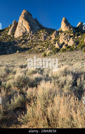 Steinfells Dome, City of Rocks National Reserve, Idaho Stock Photo