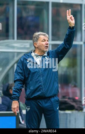 Verona Rome Marco Baroni head coach of Hellas Verona seen during the Football Serie ...