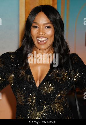 LOS ANGELES, CALIFORNIA - JANUARY 05: Angela Bassett attends the Los Angeles Premiere of Sony Pictures' 'The Book Of Clarence' at Academy Museum of Mo Stock Photo