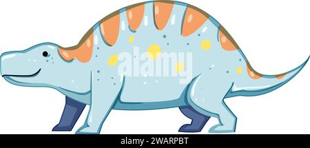 tyrannosaurus dinosaur character cartoon vector illustration Stock Vector