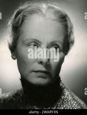 Danish actress in a movie scene, Denmark 1920s Stock Photo - Alamy