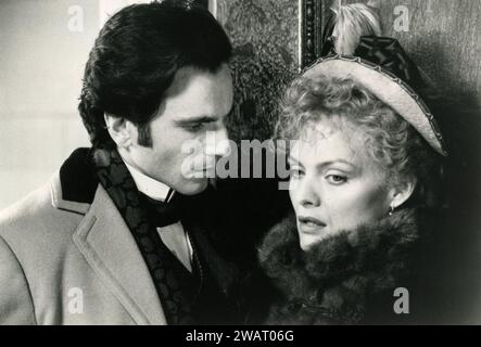 Actors Daniel Day-Lewis and Michelle Pfeiffer in the movie The Age of Innocence, USA 1993 Stock Photo