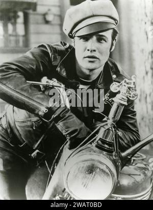 American actor Marlon Brando in the movie On the Waterfront, USA 1954 Stock Photo
