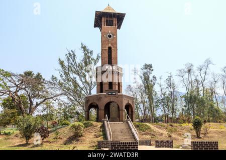 WW1 memorial to 1,300 Malawian soldiers of the King's African Rifles, Zomba, Malawi Stock Photo