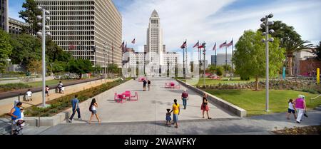 Gloria Molina Grand Park downtown Los Angeles Stock Photo