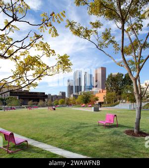 Gloria Molina Grand Park downtown Los Angeles Stock Photo