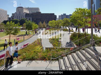 Gloria Molina Grand Park downtown Los Angeles Stock Photo