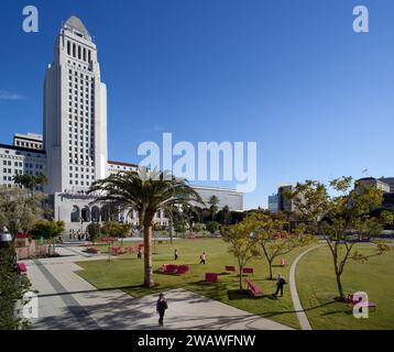 Gloria Molina Grand Park downtown Los Angeles Stock Photo