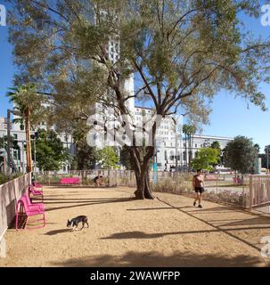 Gloria Molina Grand Park downtown Los Angeles Stock Photo