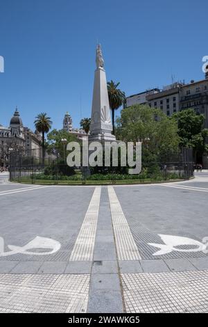 May Pyramid and Headscarf Symbol, Buenos Aires, Argentina Stock Photo