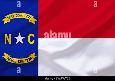 The flag of North Carolina, Studio Stock Photo - Alamy