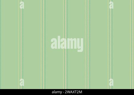 Folk stripe textile vertical, tee texture background vector. Father lines seamless pattern fabric in light and mint color. Stock Vector