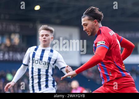 West Bromwich, UK. 07th Jan, 2024. Aldershot's Ollie Harfield during the Emirates FA Cup match between West Bromwich Albion and Aldershot Town at The Hawthorns, West Bromwich, England on 7 January 2024. Photo by Stuart Leggett. Editorial use only, license required for commercial use. No use in betting, games or a single club/league/player publications. Credit: UK Sports Pics Ltd/Alamy Live News Stock Photo