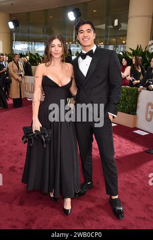 Owen Han at the 81st Golden Globe Awards held at the Beverly Hilton
