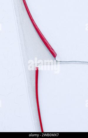 Peeling surface Stock Photo