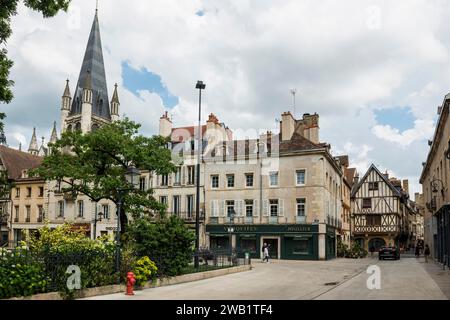 Old town, Dijon, Cote d'Or department, Bourgogne-Franche-Comte, Burgundy, France Stock Photo