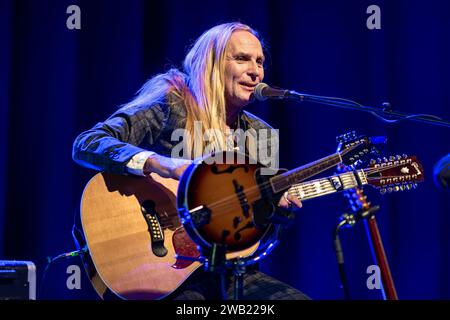 Cottbus, Germany. 05th Jan, 2024. Uwe Hassbecker, musician of the band Silly, will be on stage with the program 'Maschine intim - Lieder für Generationen'. Credit: Frank Hammerschmidt/dpa/Alamy Live News Stock Photo