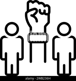 Icon for initiatives,will power Stock Vector