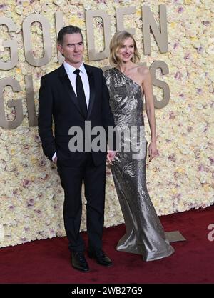 Billy Crudup And Naomi Watts Arriving To The 82nd Annual Golden Globe 