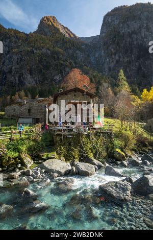 Amazing rocks of Dolomite mountains in Italy Stock Photo - Alamy