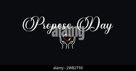 Happy Parpose Day Stylish Text illustration Design Stock Vector