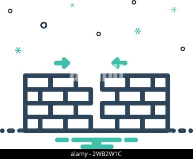 Icon for combining,wall Stock Vector Image & Art - Alamy
